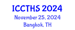 International Conference on Counter Terrorism and Human Security (ICCTHS) November 25, 2024 - Bangkok, Thailand