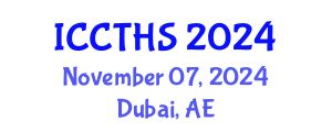 International Conference on Counter Terrorism and Human Security (ICCTHS) November 07, 2024 - Dubai, United Arab Emirates