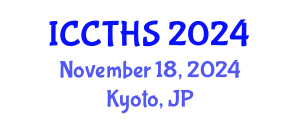 International Conference on Counter Terrorism and Human Security (ICCTHS) November 18, 2024 - Kyoto, Japan