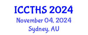 International Conference on Counter Terrorism and Human Security (ICCTHS) November 04, 2024 - Sydney, Australia