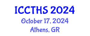 International Conference on Counter Terrorism and Human Security (ICCTHS) October 17, 2024 - Athens, Greece