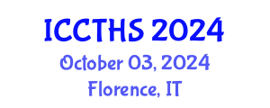 International Conference on Counter Terrorism and Human Security (ICCTHS) October 03, 2024 - Florence, Italy