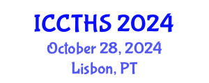 International Conference on Counter Terrorism and Human Security (ICCTHS) October 28, 2024 - Lisbon, Portugal