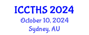 International Conference on Counter Terrorism and Human Security (ICCTHS) October 10, 2024 - Sydney, Australia