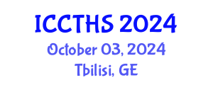 International Conference on Counter Terrorism and Human Security (ICCTHS) October 03, 2024 - Tbilisi, Georgia