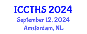 International Conference on Counter Terrorism and Human Security (ICCTHS) September 12, 2024 - Amsterdam, Netherlands