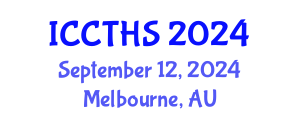 International Conference on Counter Terrorism and Human Security (ICCTHS) September 12, 2024 - Melbourne, Australia