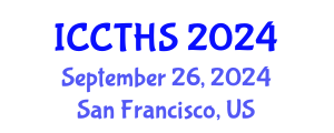 International Conference on Counter Terrorism and Human Security (ICCTHS) September 26, 2024 - San Francisco, United States