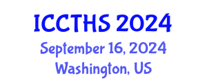 International Conference on Counter Terrorism and Human Security (ICCTHS) September 16, 2024 - Washington, United States