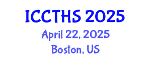 International Conference on Counter Terrorism and Human Security (ICCTHS) April 22, 2025 - Boston, United States