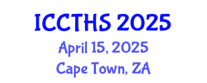 International Conference on Counter Terrorism and Human Security (ICCTHS) April 15, 2025 - Cape Town, South Africa
