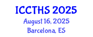 International Conference on Counter Terrorism and Human Security (ICCTHS) August 16, 2025 - Barcelona, Spain