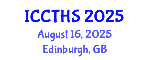 International Conference on Counter Terrorism and Human Security (ICCTHS) August 16, 2025 - Edinburgh, United Kingdom