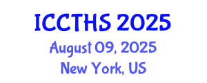 International Conference on Counter Terrorism and Human Security (ICCTHS) August 09, 2025 - New York, United States