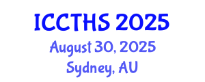 International Conference on Counter Terrorism and Human Security (ICCTHS) August 30, 2025 - Sydney, Australia