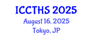 International Conference on Counter Terrorism and Human Security (ICCTHS) August 16, 2025 - Tokyo, Japan