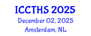 International Conference on Counter Terrorism and Human Security (ICCTHS) December 02, 2025 - Amsterdam, Netherlands