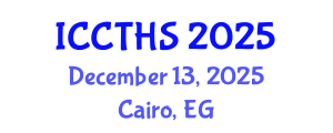 International Conference on Counter Terrorism and Human Security (ICCTHS) December 13, 2025 - Cairo, Egypt