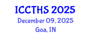 International Conference on Counter Terrorism and Human Security (ICCTHS) December 09, 2025 - Goa, India