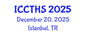 International Conference on Counter Terrorism and Human Security (ICCTHS) December 20, 2025 - Istanbul, Turkey