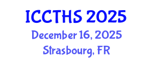 International Conference on Counter Terrorism and Human Security (ICCTHS) December 16, 2025 - Strasbourg, France