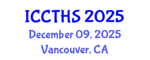 International Conference on Counter Terrorism and Human Security (ICCTHS) December 09, 2025 - Vancouver, Canada
