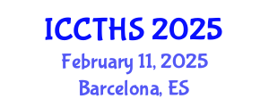International Conference on Counter Terrorism and Human Security (ICCTHS) February 11, 2025 - Barcelona, Spain