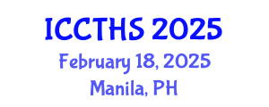 International Conference on Counter Terrorism and Human Security (ICCTHS) February 18, 2025 - Manila, Philippines