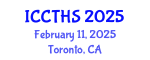 International Conference on Counter Terrorism and Human Security (ICCTHS) February 11, 2025 - Toronto, Canada