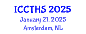 International Conference on Counter Terrorism and Human Security (ICCTHS) January 21, 2025 - Amsterdam, Netherlands