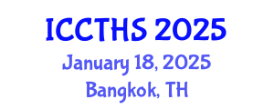 International Conference on Counter Terrorism and Human Security (ICCTHS) January 18, 2025 - Bangkok, Thailand