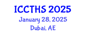 International Conference on Counter Terrorism and Human Security (ICCTHS) January 28, 2025 - Dubai, United Arab Emirates