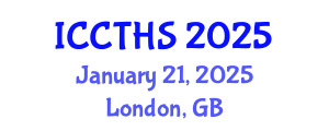 International Conference on Counter Terrorism and Human Security (ICCTHS) January 21, 2025 - London, United Kingdom