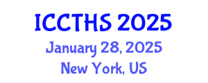 International Conference on Counter Terrorism and Human Security (ICCTHS) January 28, 2025 - New York, United States