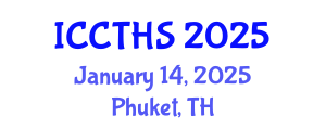 International Conference on Counter Terrorism and Human Security (ICCTHS) January 14, 2025 - Phuket, Thailand