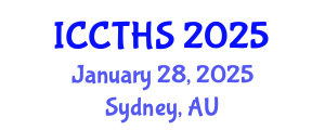 International Conference on Counter Terrorism and Human Security (ICCTHS) January 28, 2025 - Sydney, Australia