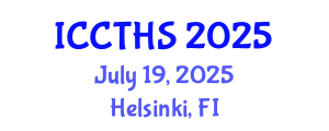 International Conference on Counter Terrorism and Human Security (ICCTHS) July 19, 2025 - Helsinki, Finland