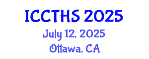 International Conference on Counter Terrorism and Human Security (ICCTHS) July 12, 2025 - Ottawa, Canada