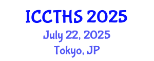 International Conference on Counter Terrorism and Human Security (ICCTHS) July 22, 2025 - Tokyo, Japan