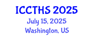 International Conference on Counter Terrorism and Human Security (ICCTHS) July 15, 2025 - Washington, United States
