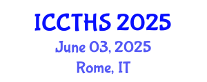 International Conference on Counter Terrorism and Human Security (ICCTHS) June 03, 2025 - Rome, Italy