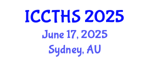 International Conference on Counter Terrorism and Human Security (ICCTHS) June 17, 2025 - Sydney, Australia
