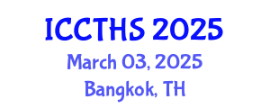 International Conference on Counter Terrorism and Human Security (ICCTHS) March 03, 2025 - Bangkok, Thailand