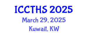 International Conference on Counter Terrorism and Human Security (ICCTHS) March 29, 2025 - Kuwait, Kuwait