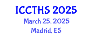 International Conference on Counter Terrorism and Human Security (ICCTHS) March 25, 2025 - Madrid, Spain
