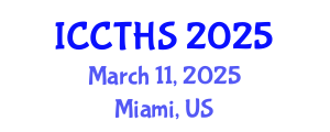 International Conference on Counter Terrorism and Human Security (ICCTHS) March 11, 2025 - Miami, United States