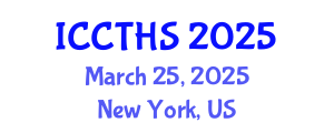 International Conference on Counter Terrorism and Human Security (ICCTHS) March 25, 2025 - New York, United States