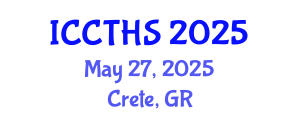 International Conference on Counter Terrorism and Human Security (ICCTHS) May 27, 2025 - Crete, Greece