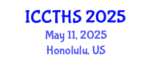 International Conference on Counter Terrorism and Human Security (ICCTHS) May 11, 2025 - Honolulu, United States