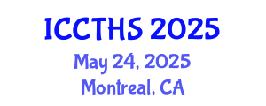 International Conference on Counter Terrorism and Human Security (ICCTHS) May 24, 2025 - Montreal, Canada